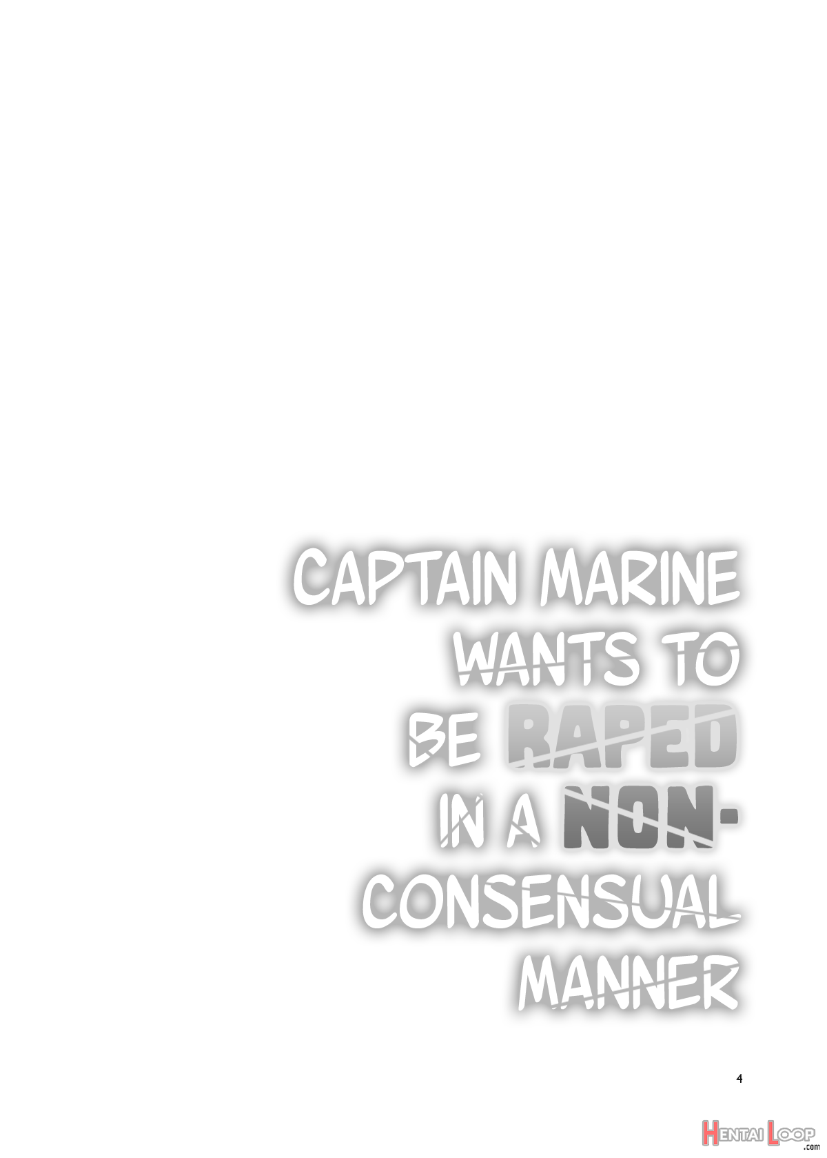 Captain Marine Wants To Be Raped In A Non-consensual Manner page 5