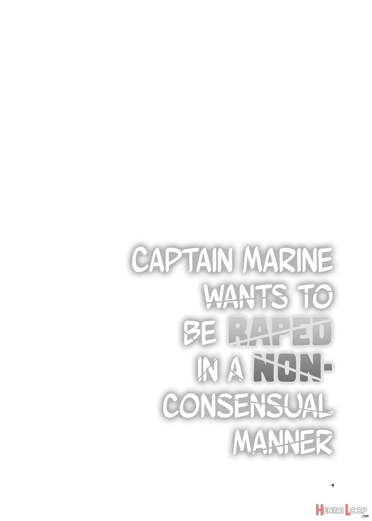 Captain Marine Wants To Be Raped In A Non-consensual Manner page 5