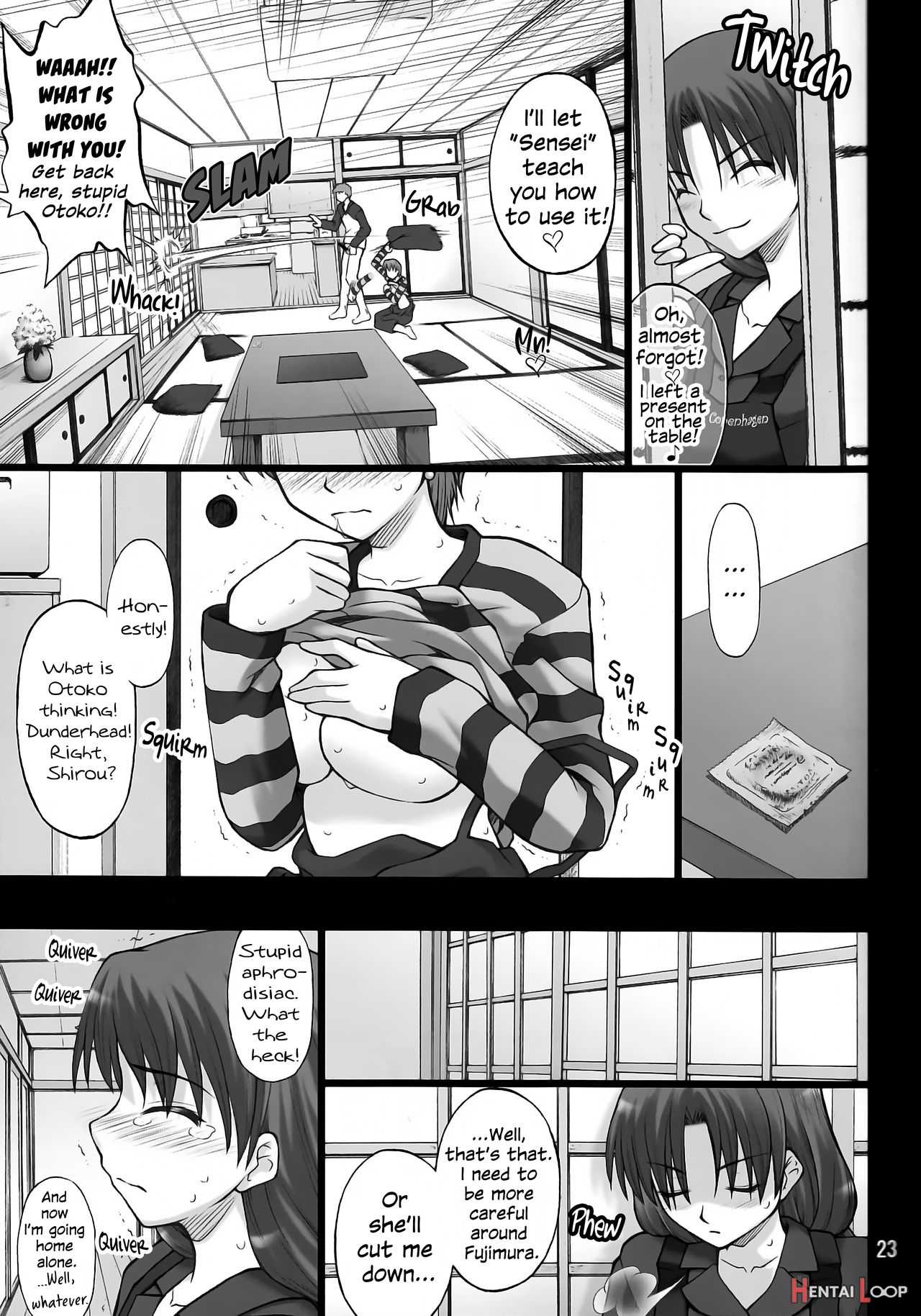 Cat Tiger: Do You Like Feline Big Sisters? Fate/stay Afternoon page 22