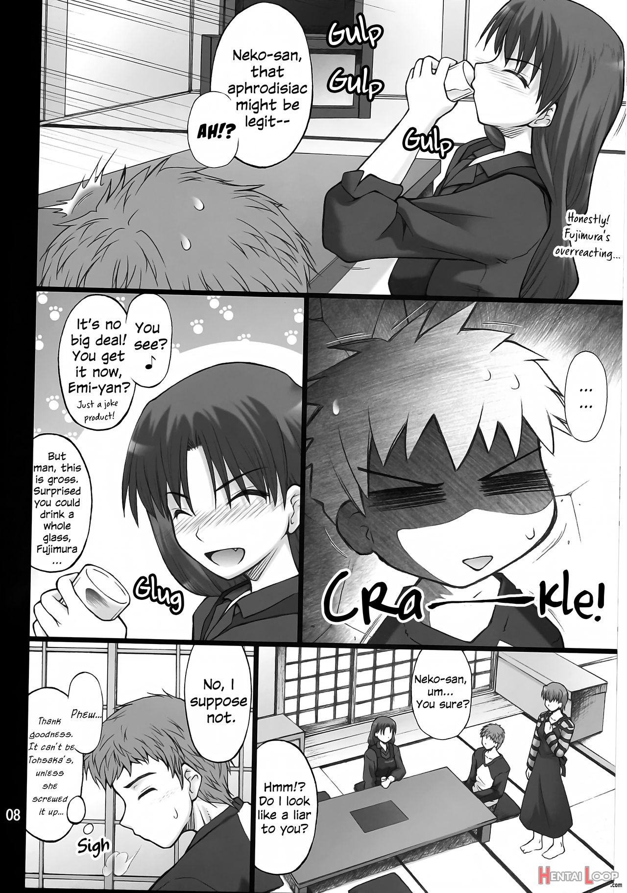 Cat Tiger: Do You Like Feline Big Sisters? Fate/stay Afternoon page 7