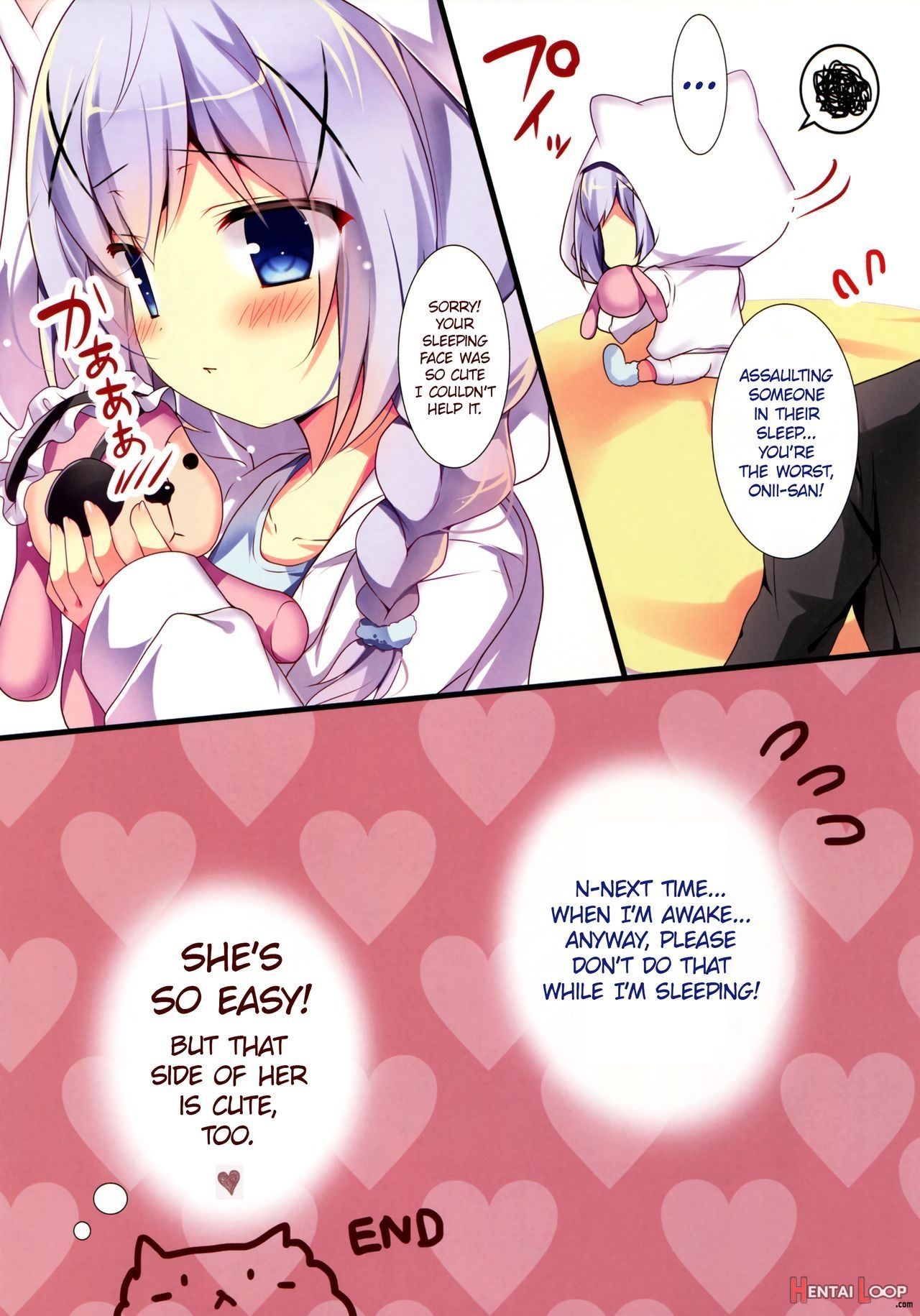 Chino-chan To Oyasumix page 11