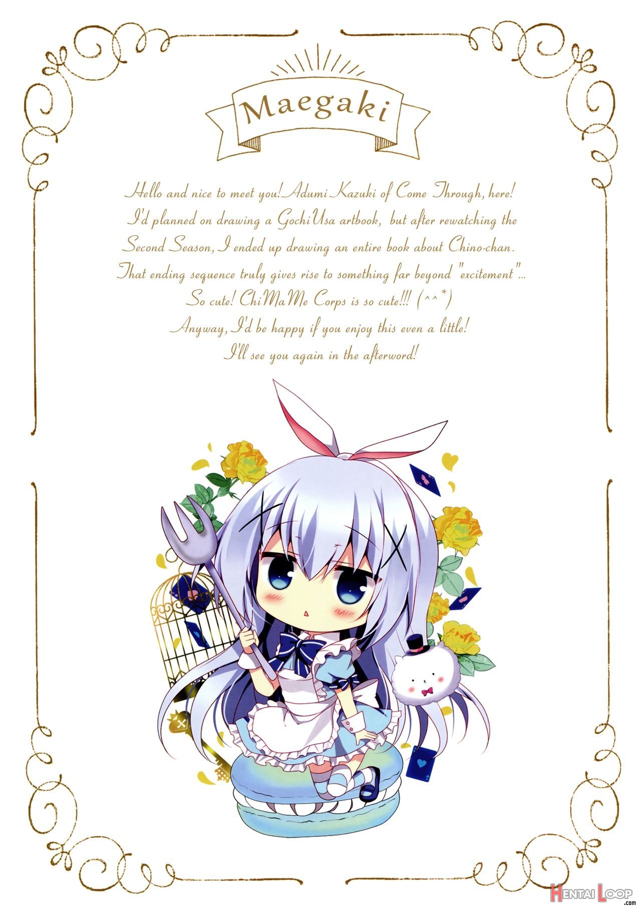 Chino-chan To Oyasumix page 2