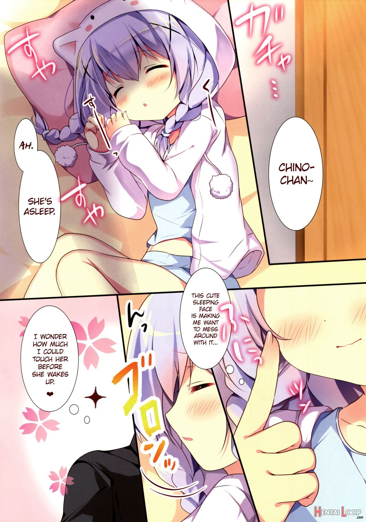 Chino-chan To Oyasumix page 3