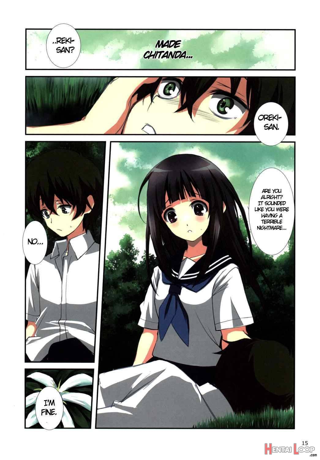 Chitanda-san Daisuki page 13