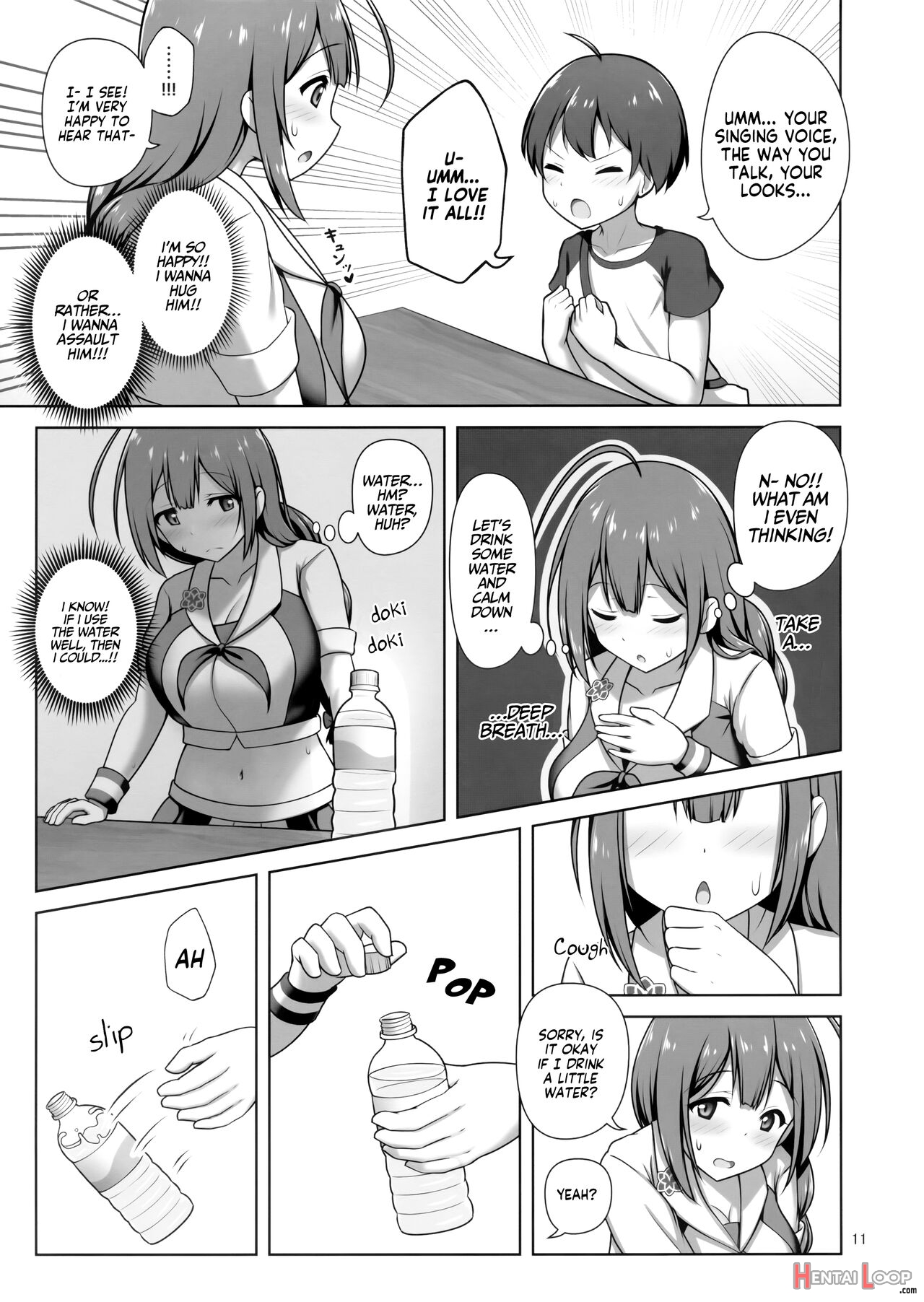 Chiyuki Onee-san Ga Yasashiku Shiboritocchau Hon page 10