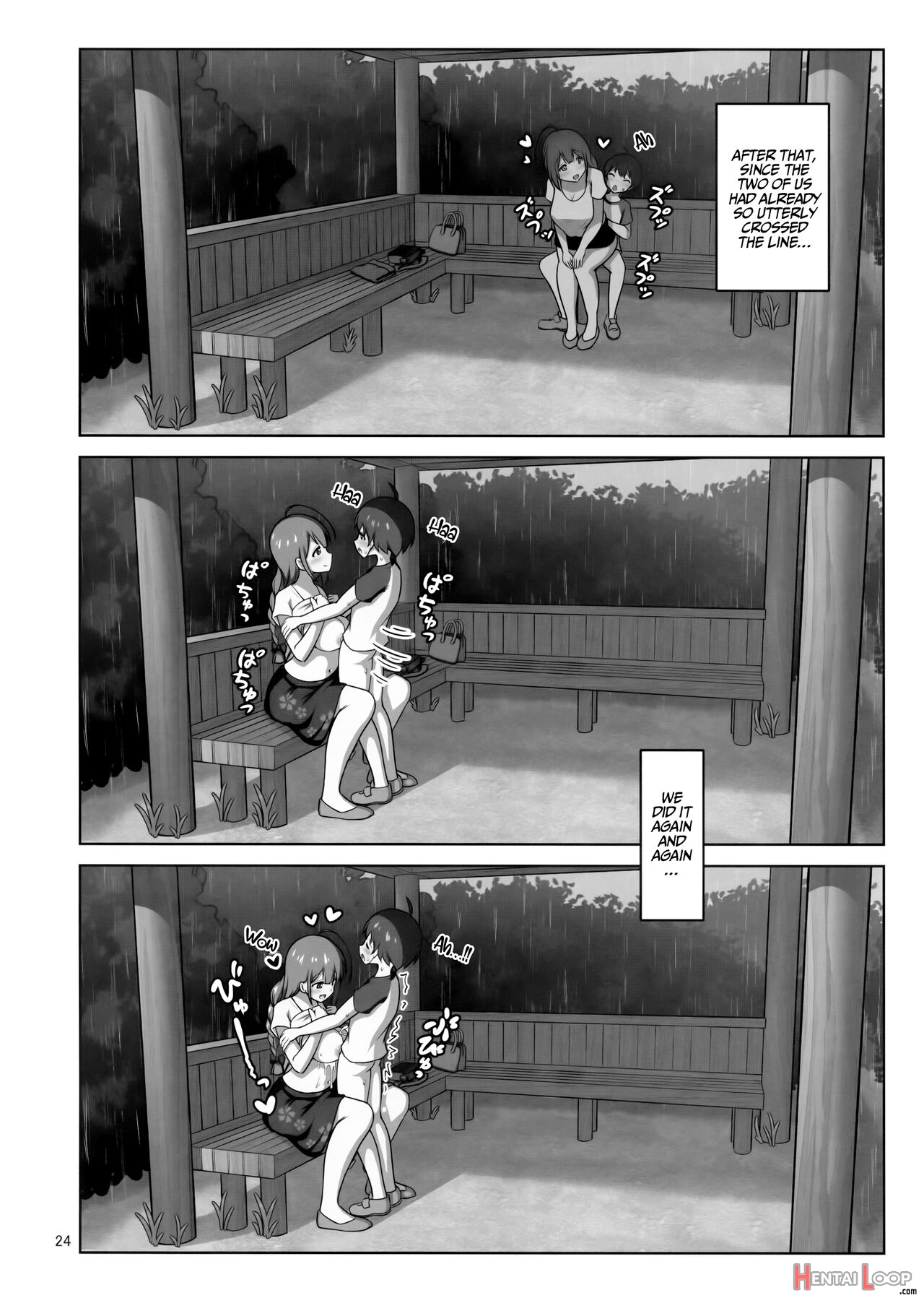 Chiyuki Onee-san Ga Yasashiku Shiboritocchau Hon page 23