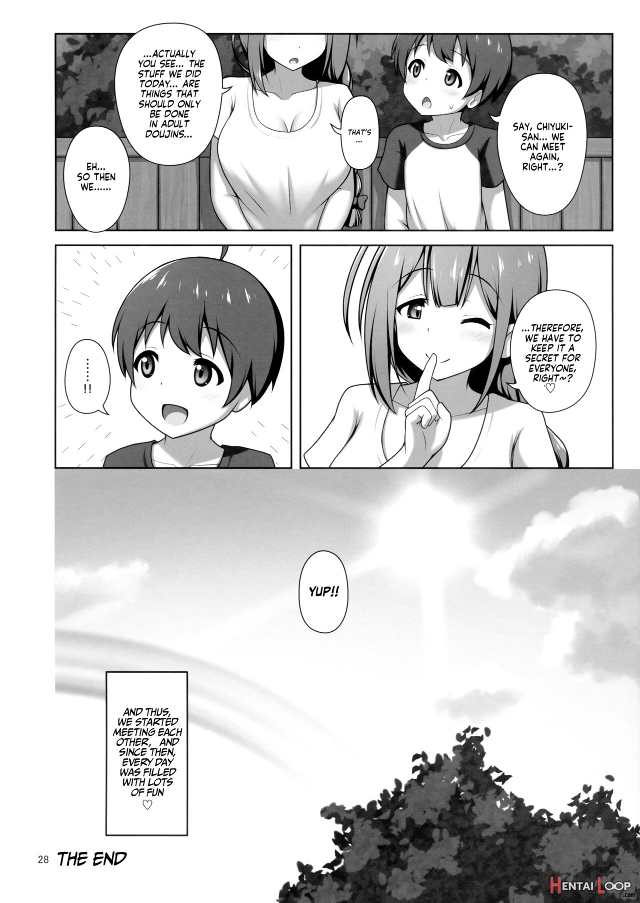 Chiyuki Onee-san Ga Yasashiku Shiboritocchau Hon page 27