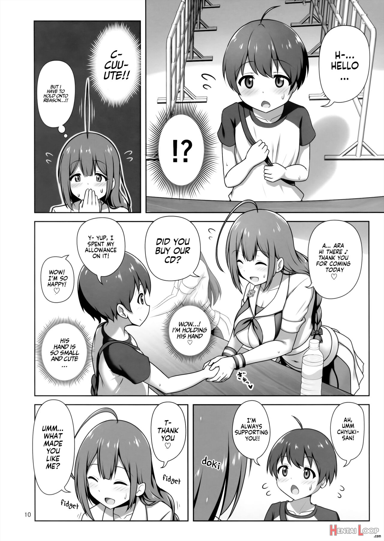 Chiyuki Onee-san Ga Yasashiku Shiboritocchau Hon page 9