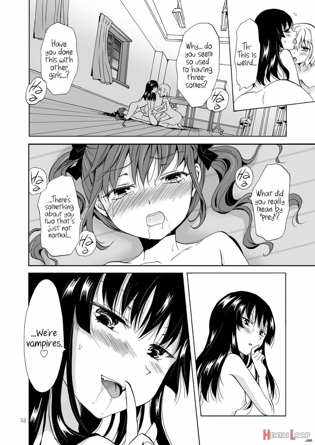 Chuu Shite Vampire Girls -kakyusei Ni Oshioki O- page 51