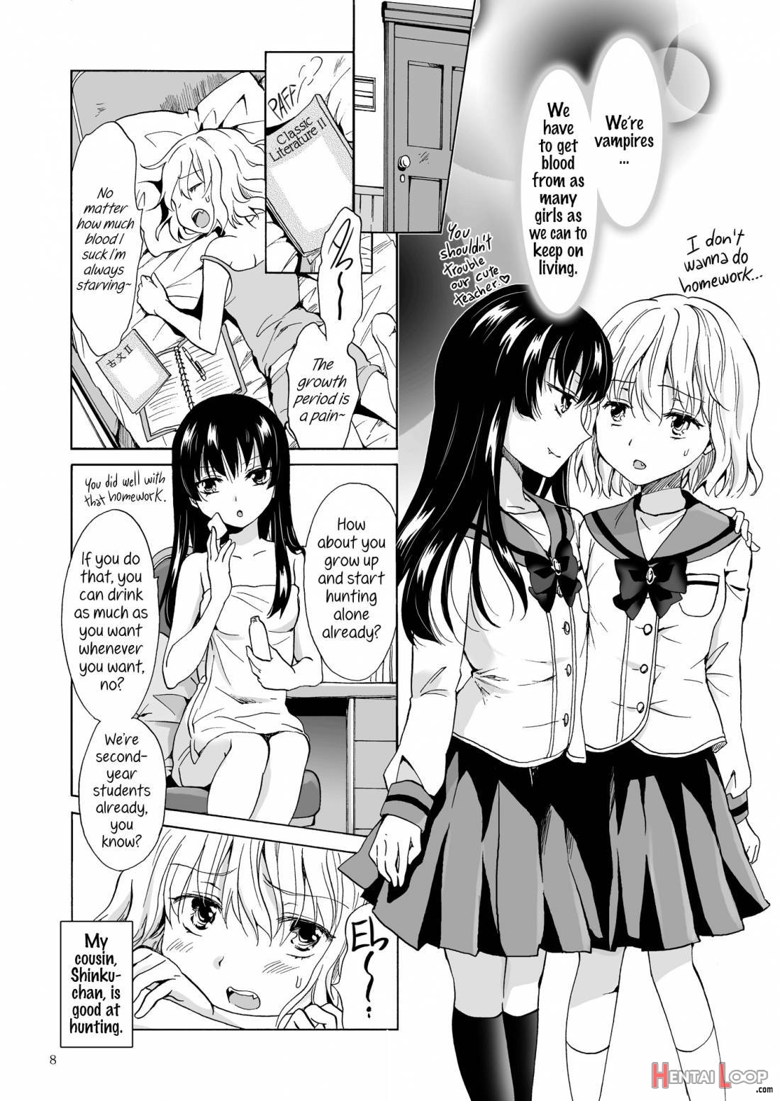 Chuu Shite Vampire Girls -kakyusei Ni Oshioki O- page 7