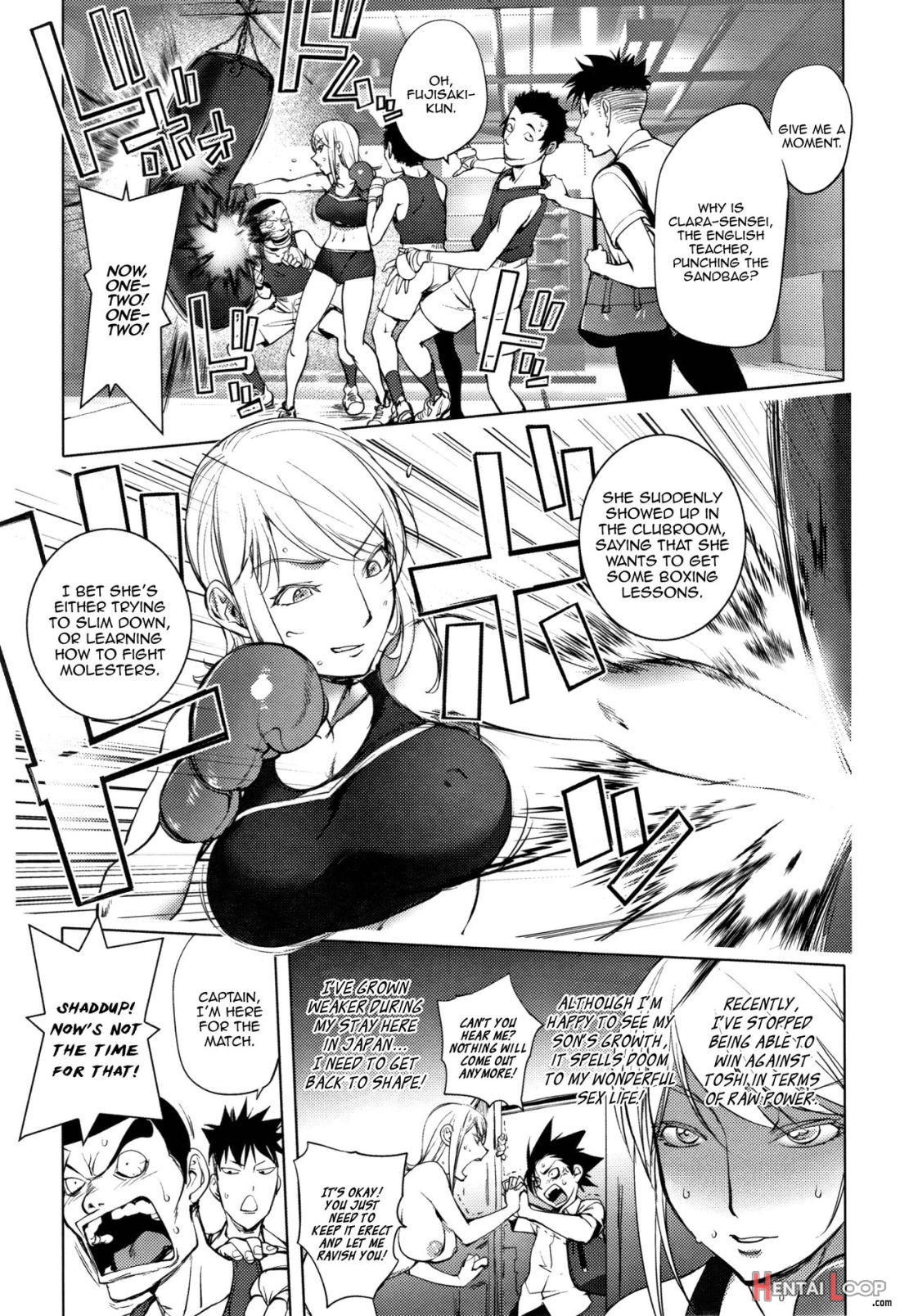 Clara-sensei No Boxing Kyoushitsu page 4