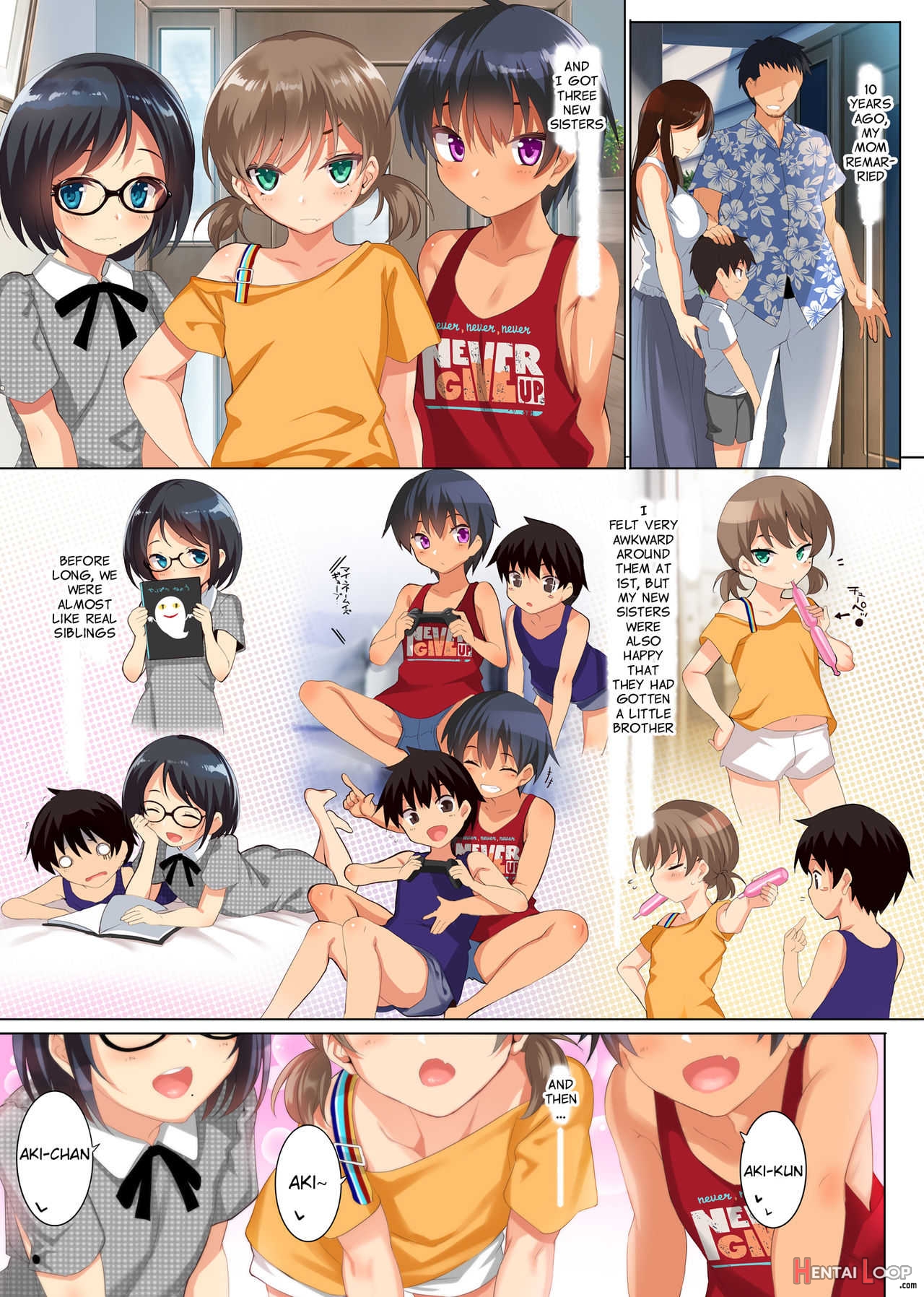 Clthree Sister's Harem page 3