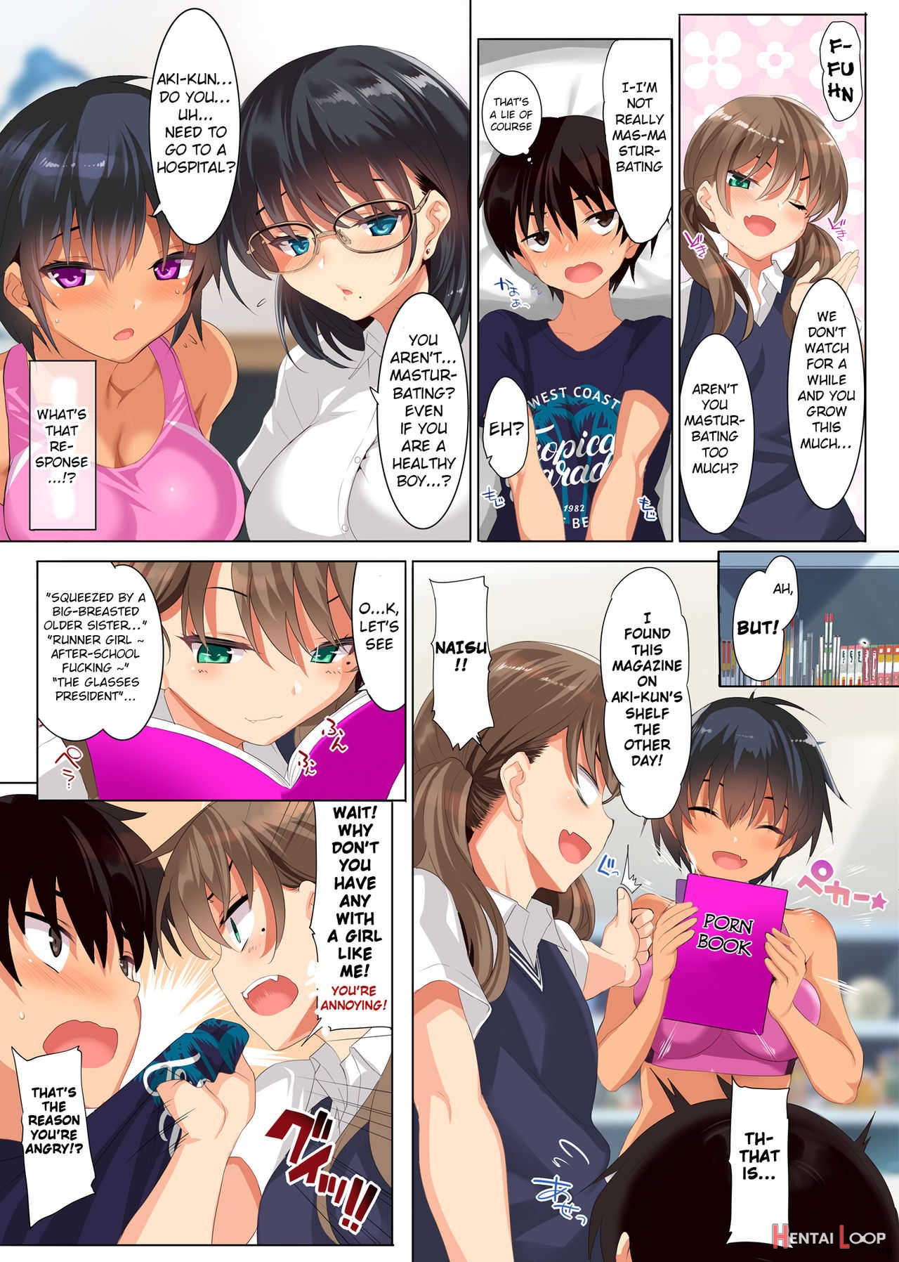 Clthree Sister's Harem page 9