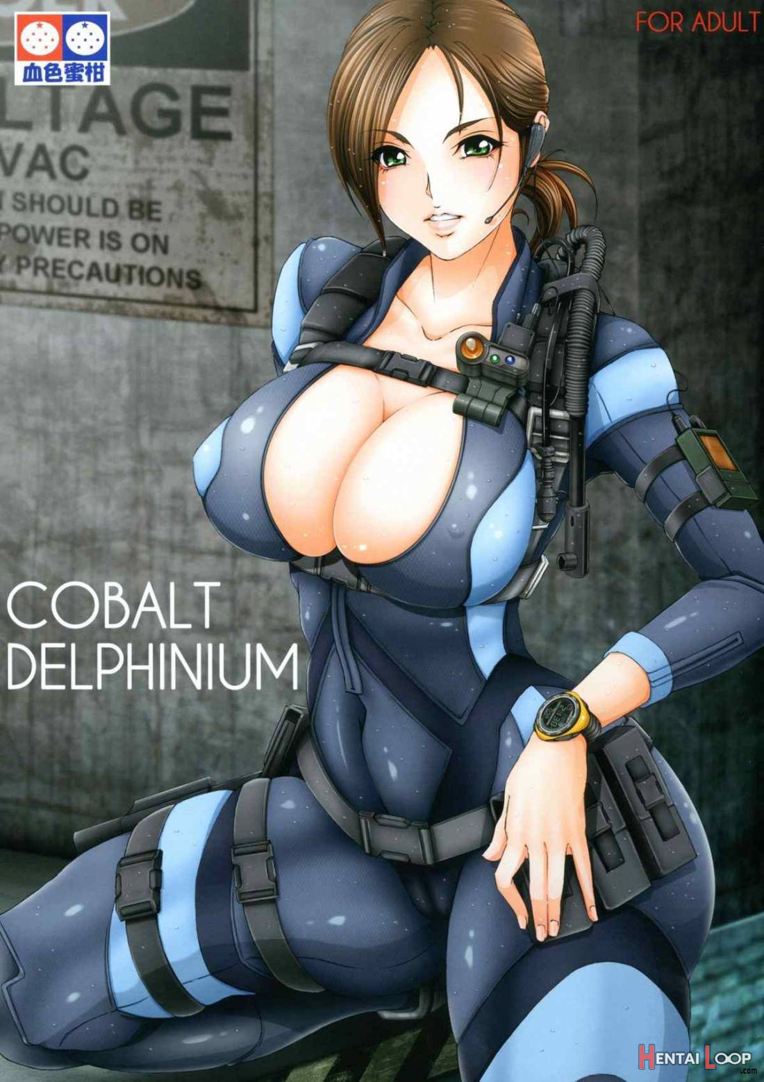 Cobalt Delphinium page 1
