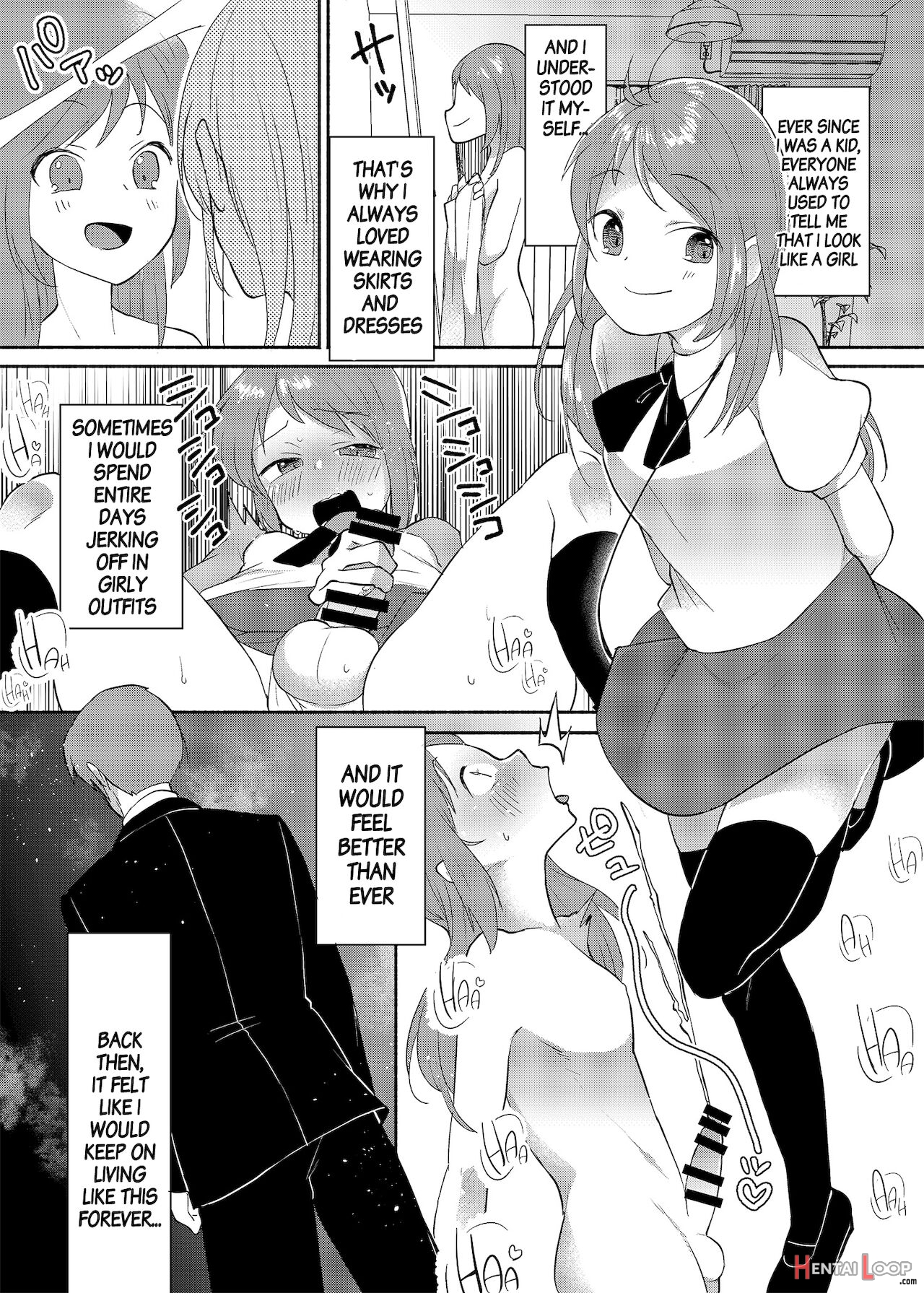 Crossdressing manga hentai