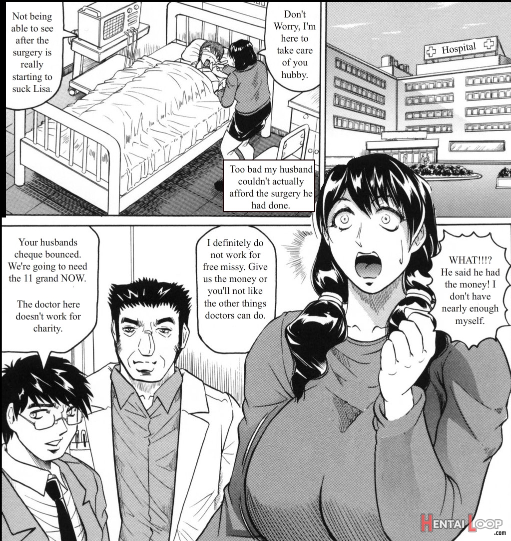 Cuckold Comic - Husbands Hospital Troubles page 1