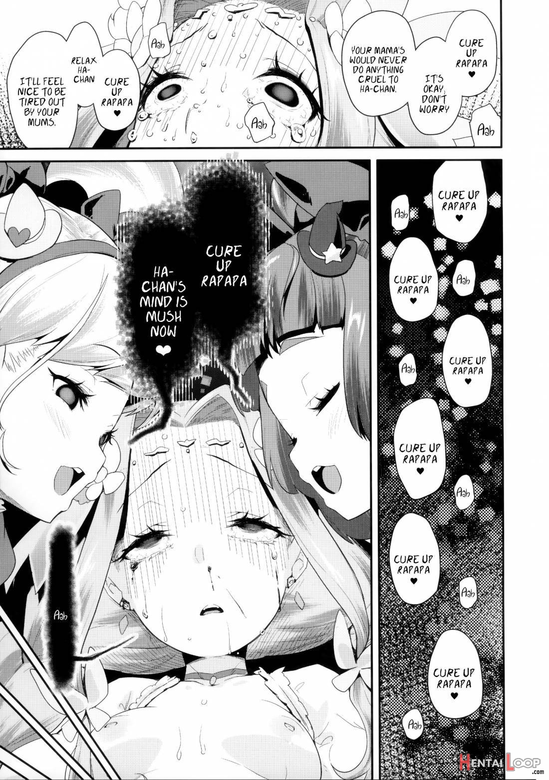 Cure Up Ra Pa Pa! Ha-chan No Noumiso Kowarechae! page 19