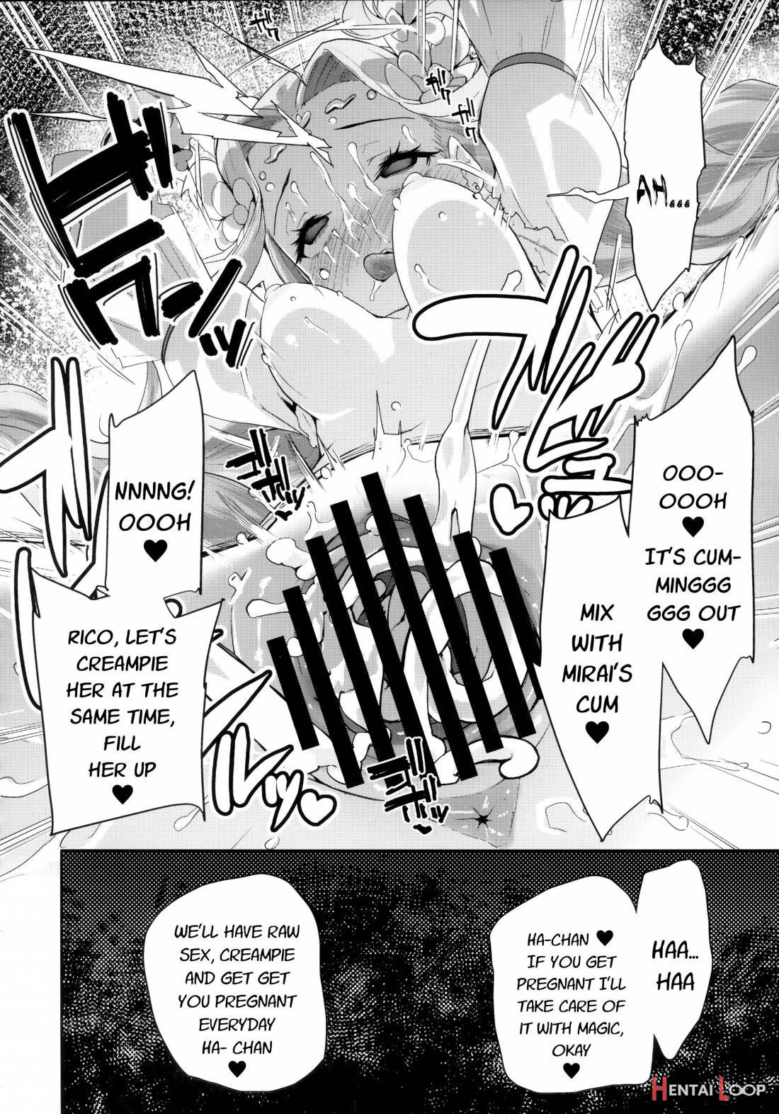 Cure Up Ra Pa Pa! Ha-chan No Noumiso Kowarechae! page 28