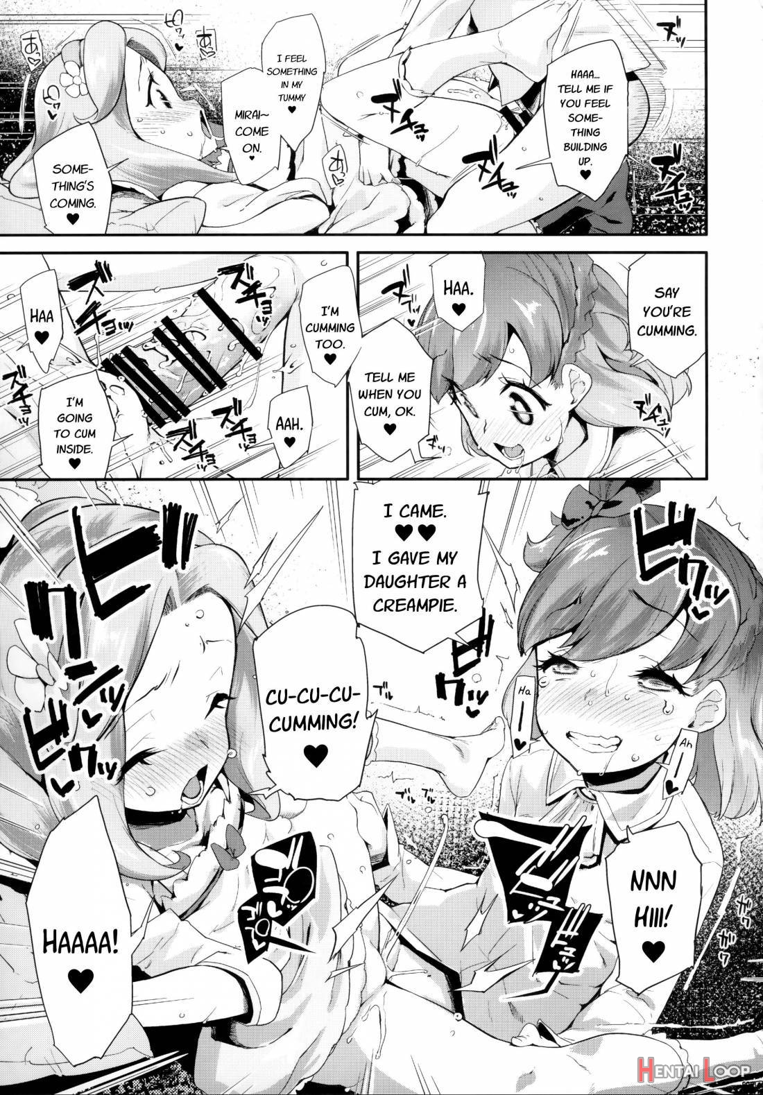 Cure Up Ra Pa Pa! Ha-chan No Noumiso Kowarechae! page 9