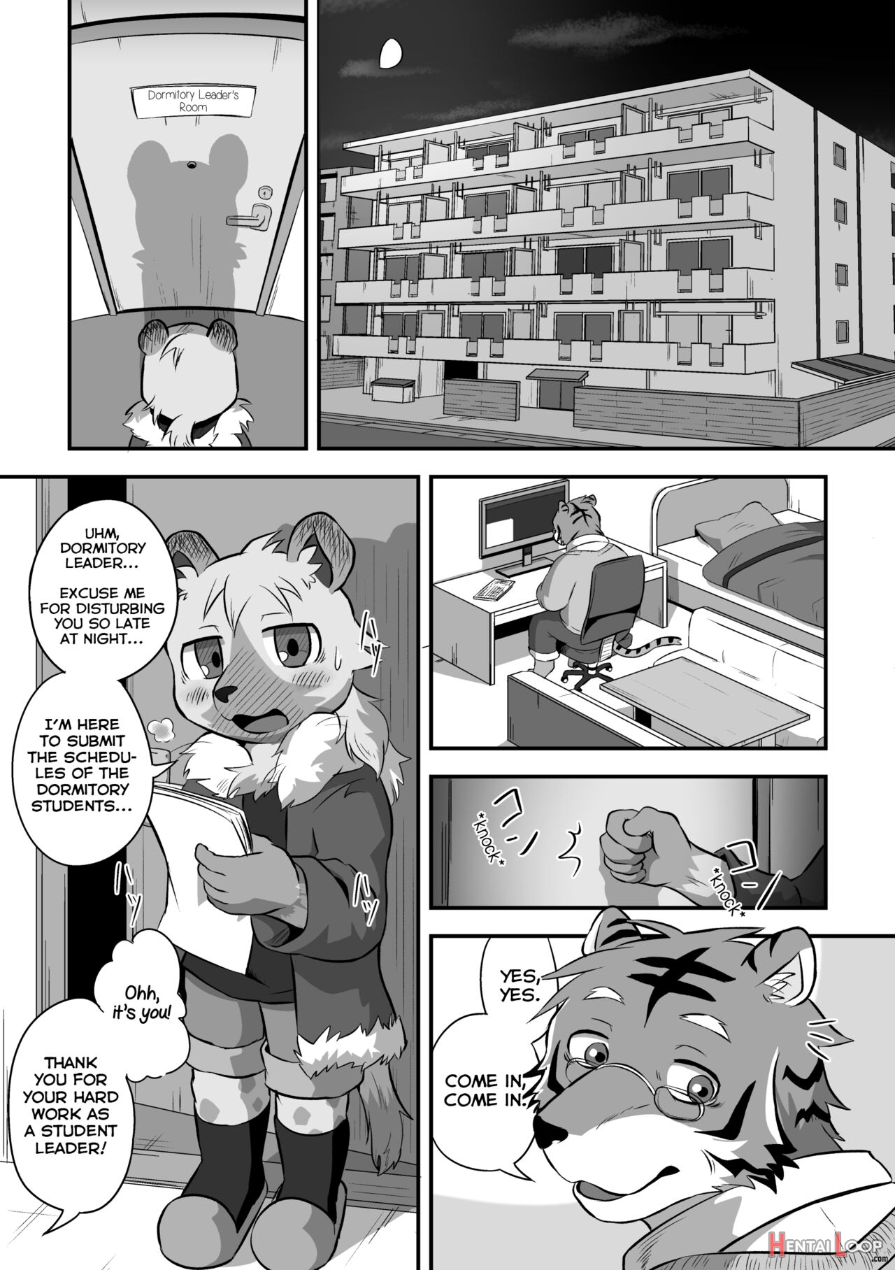 Danshi Ryousei Tachi Wa Koyoi Mo Nakaga Ii page 2