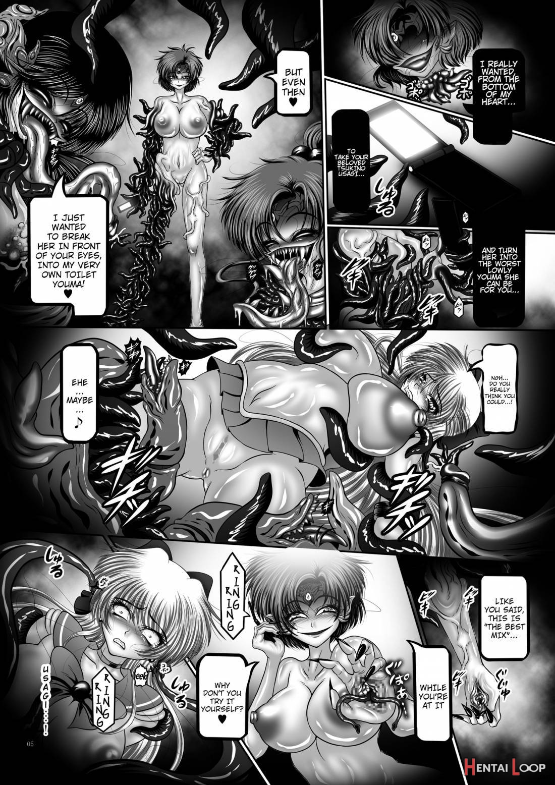 Dark Planet Syndrome Yon ~fushoku Houkai Tsukihime~ page 4