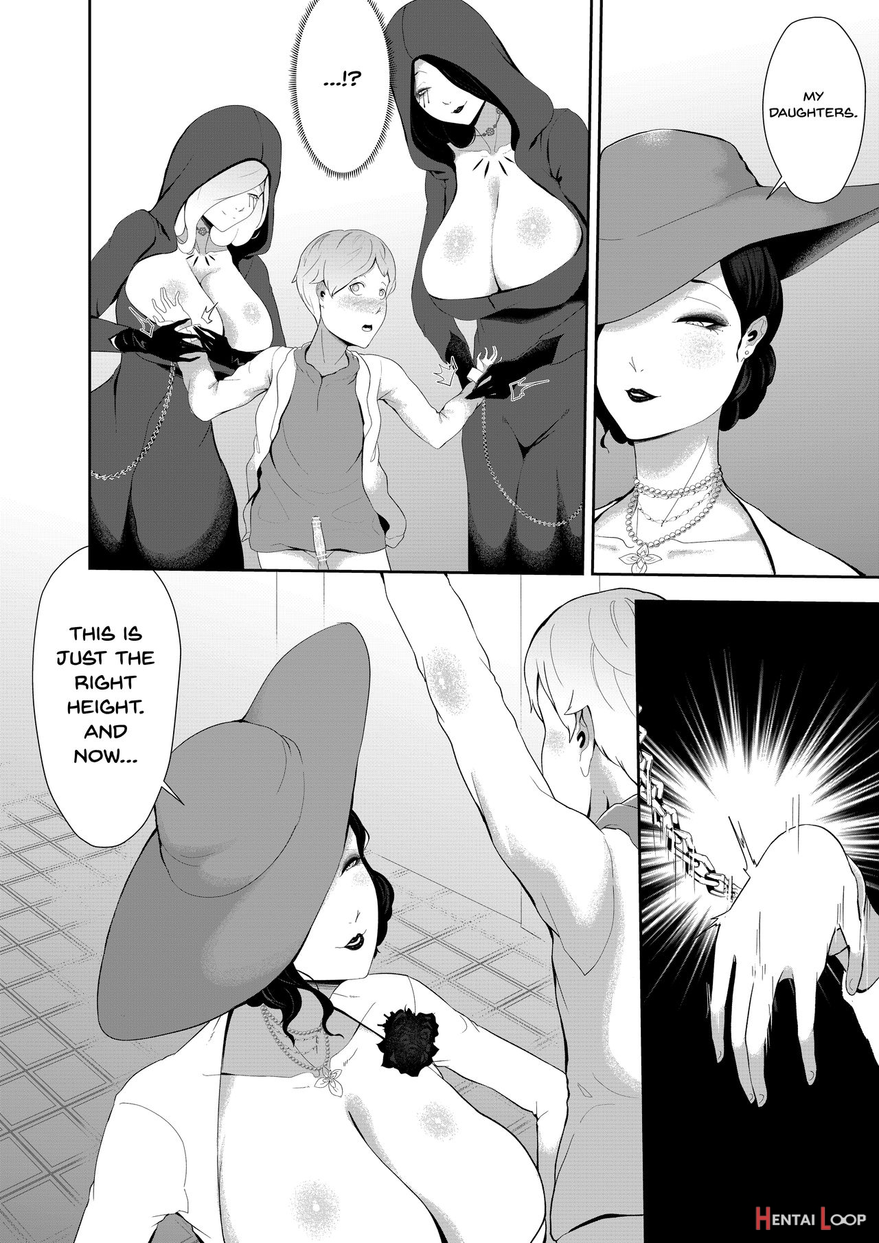 Dimitrescu-sama's Squeezing Out Your Sperm page 7