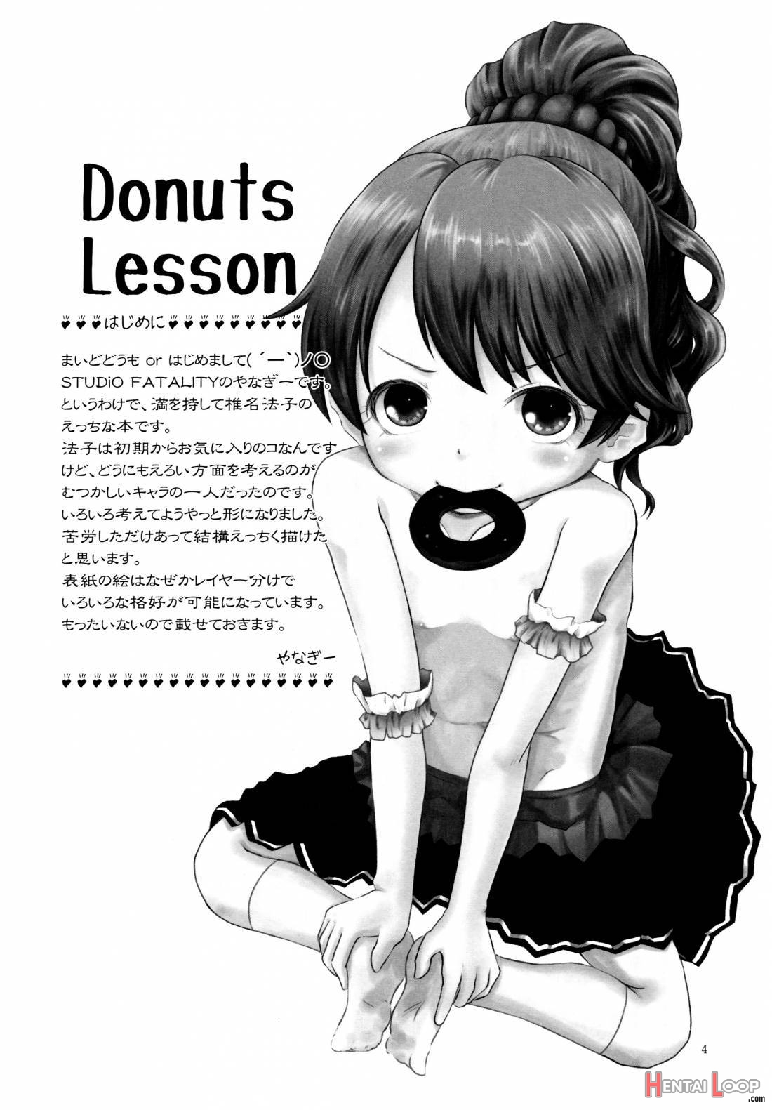 Donuts Lesson page 3