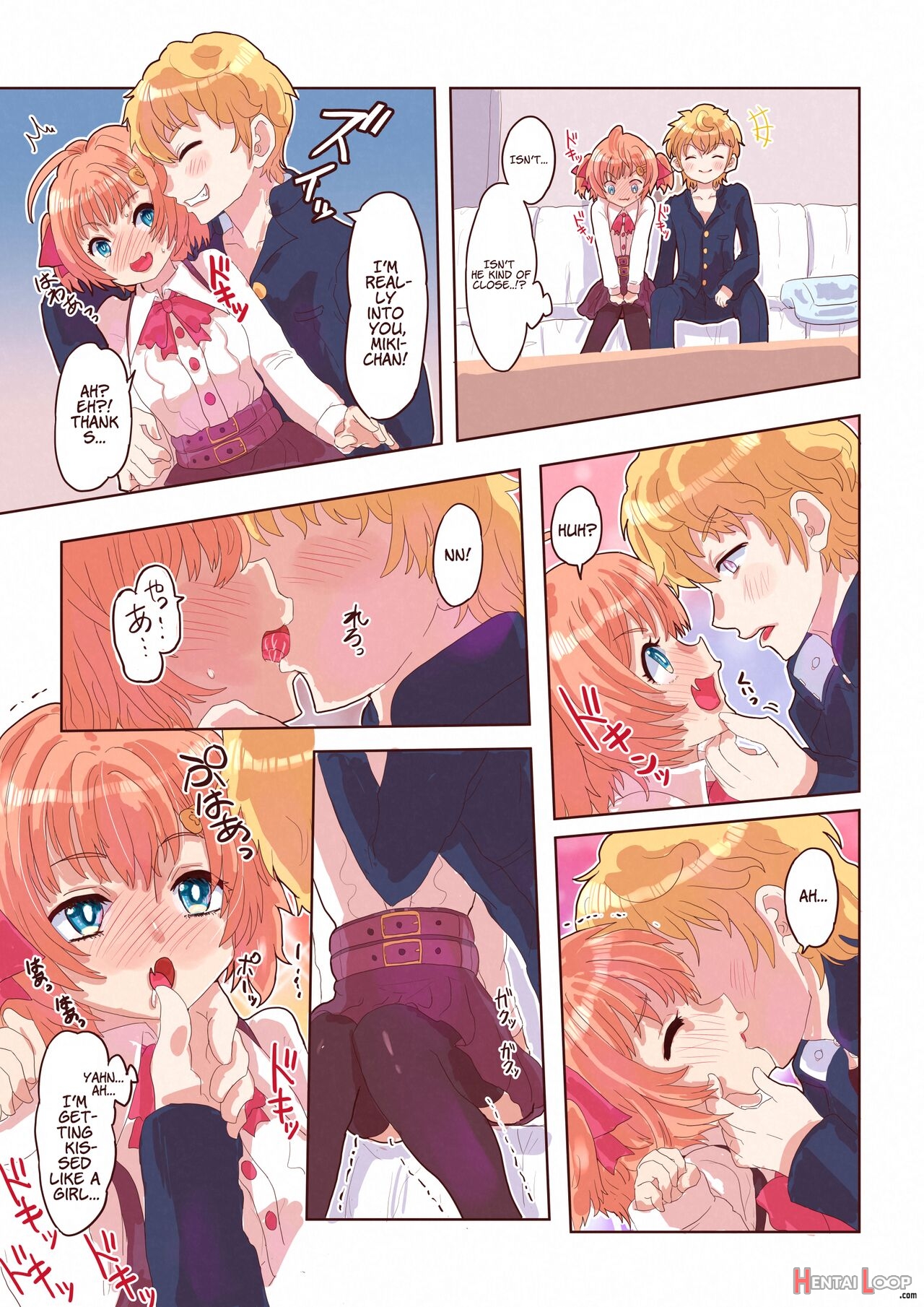 Dosukebe Seal ~mitsuki-kun To Mikan-chan No Baai~ =white Symphony= page 18