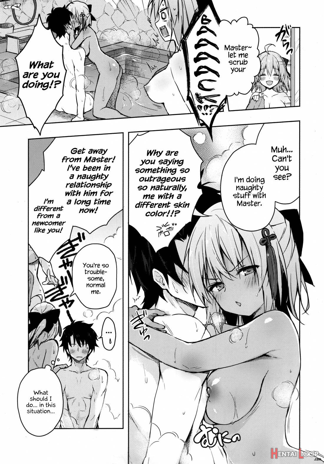 Double Okita-san Shitataru -zubuzubu Daiyokujou- page 4