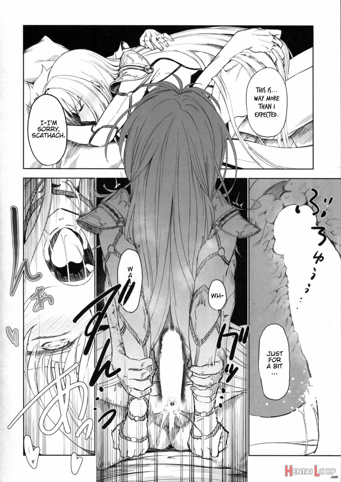 E!? Iin Desu Ka Scathach-san! page 12