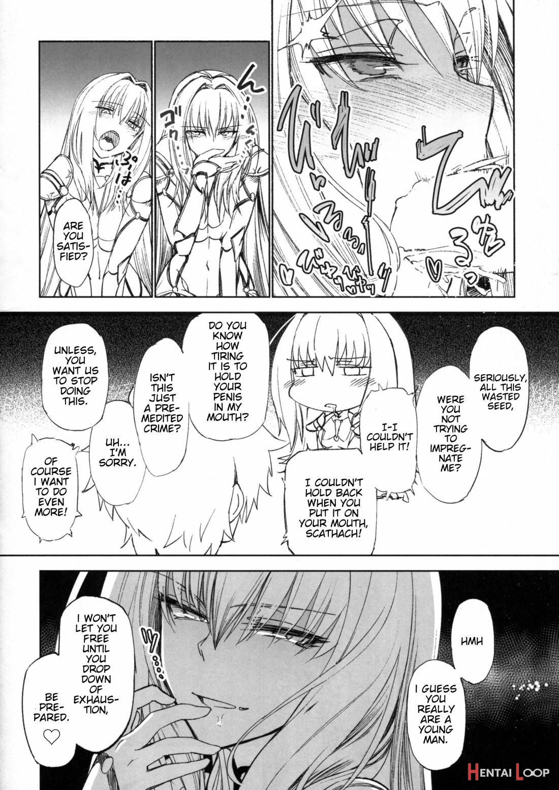 E!? Iin Desu Ka Scathach-san! page 20