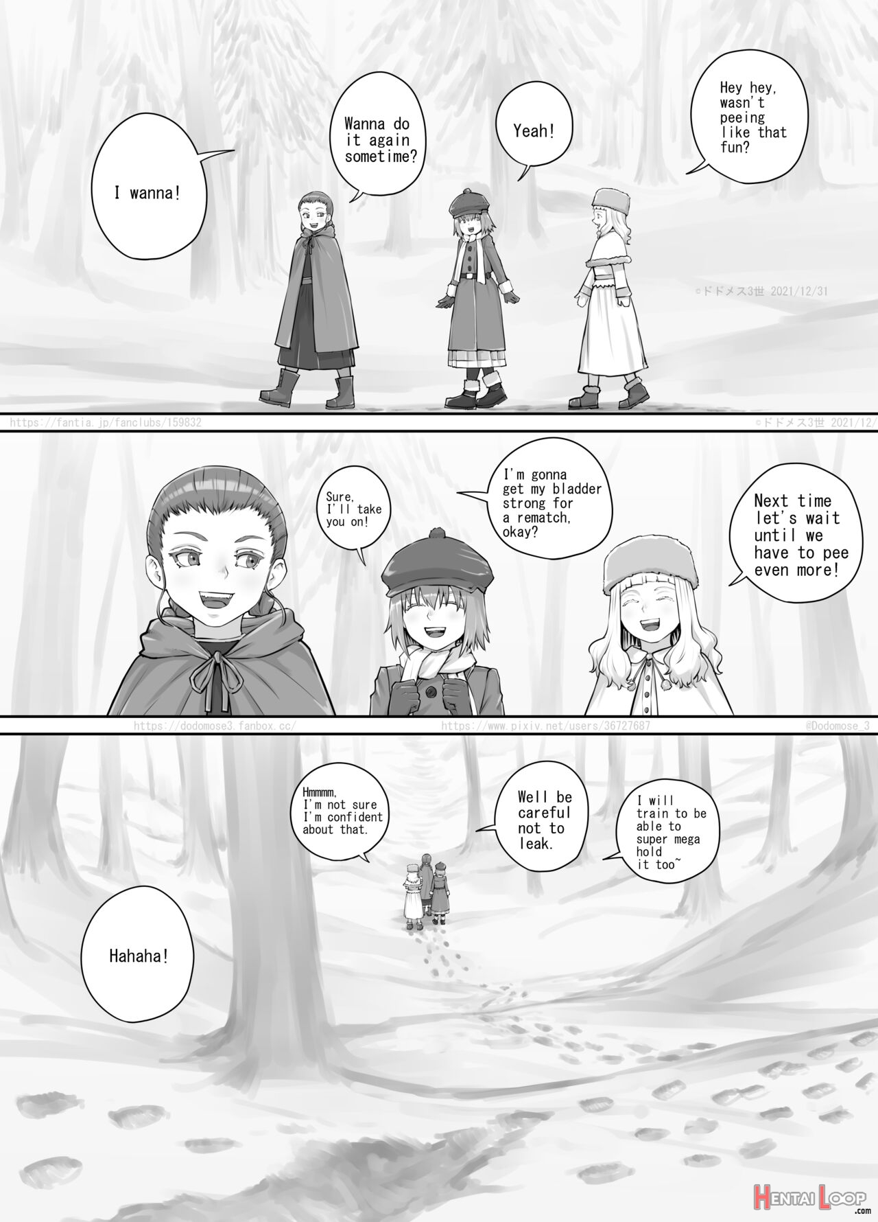 妹におしっこを見せてもらう漫画12（english Version） page 26