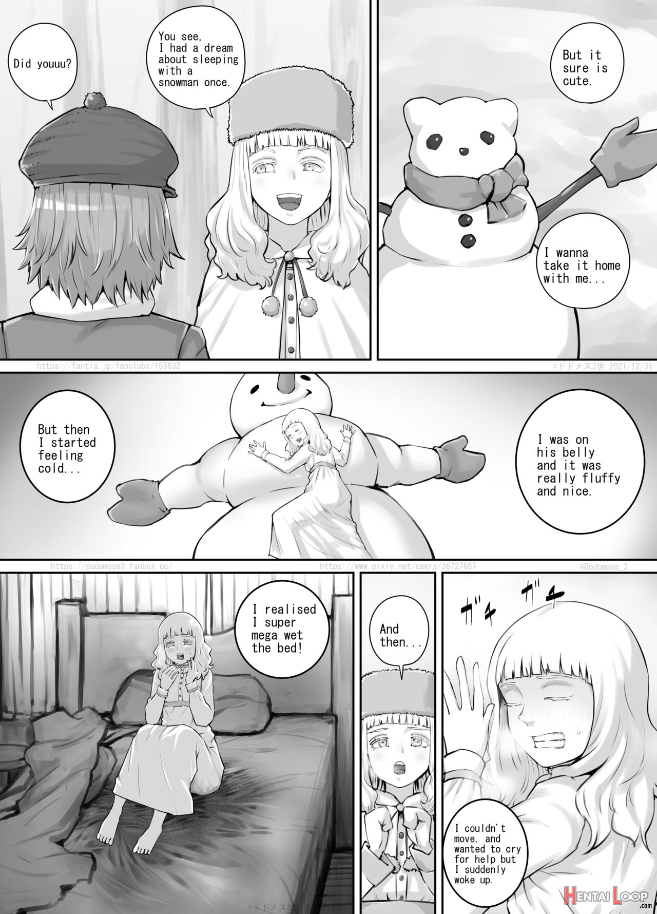 妹におしっこを見せてもらう漫画12（english Version） page 3