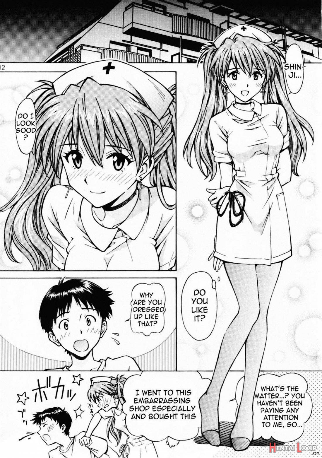 Ecchi Na Cosplay Asuka O Meshiagare page 10