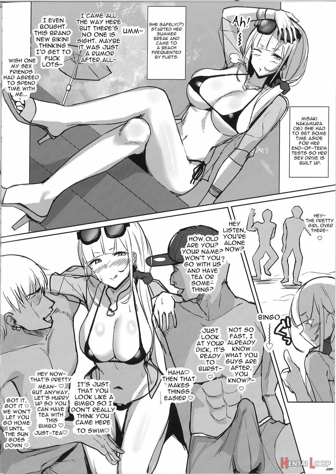 Ecchi Na Gal Jk Bangaihen – Gal Jk Misaki-chan Beach De Sokuhame Nanpa Sex page 2