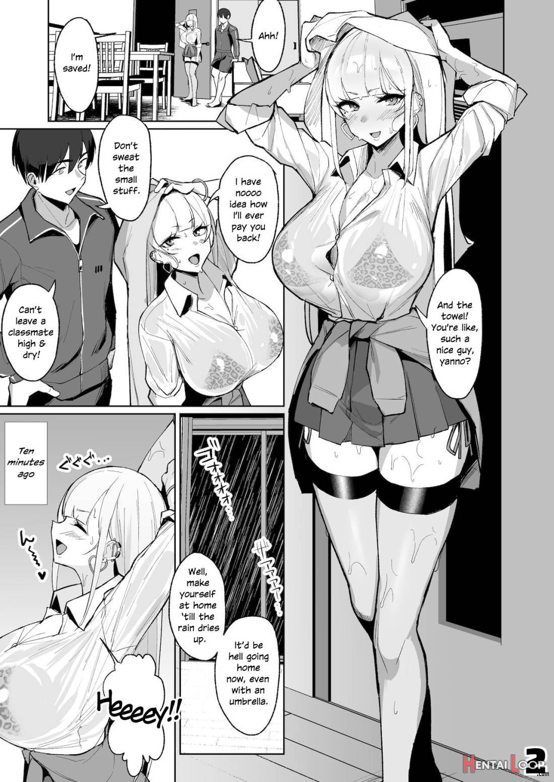 Ecchi Na Gal Jk To Amayadori Tsuide Ni Uwaki Koubi Shichau Yatsu. page 2