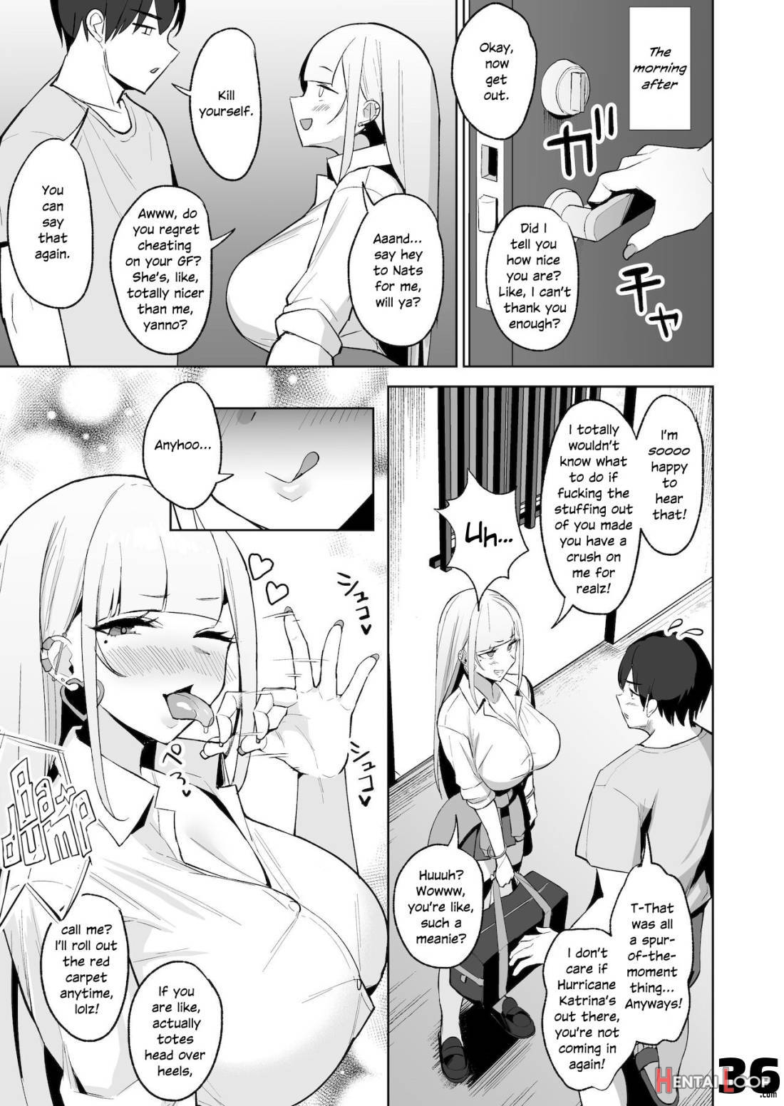 Ecchi Na Gal Jk To Amayadori Tsuide Ni Uwaki Koubi Shichau Yatsu. page 36