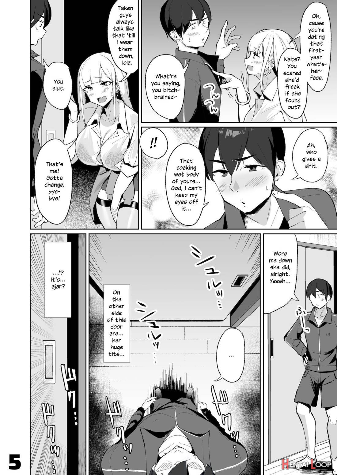 Ecchi Na Gal Jk To Amayadori Tsuide Ni Uwaki Koubi Shichau Yatsu. page 5