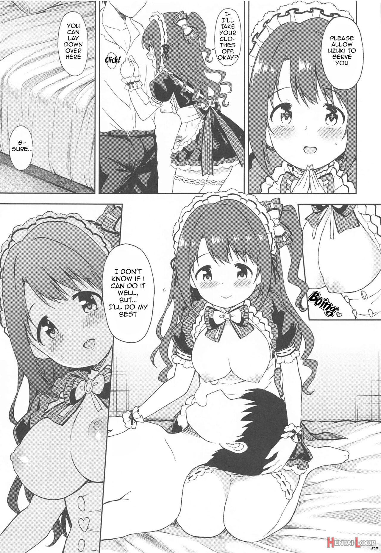 Ecchi Na Gohoushi Ganbarimasu! page 8