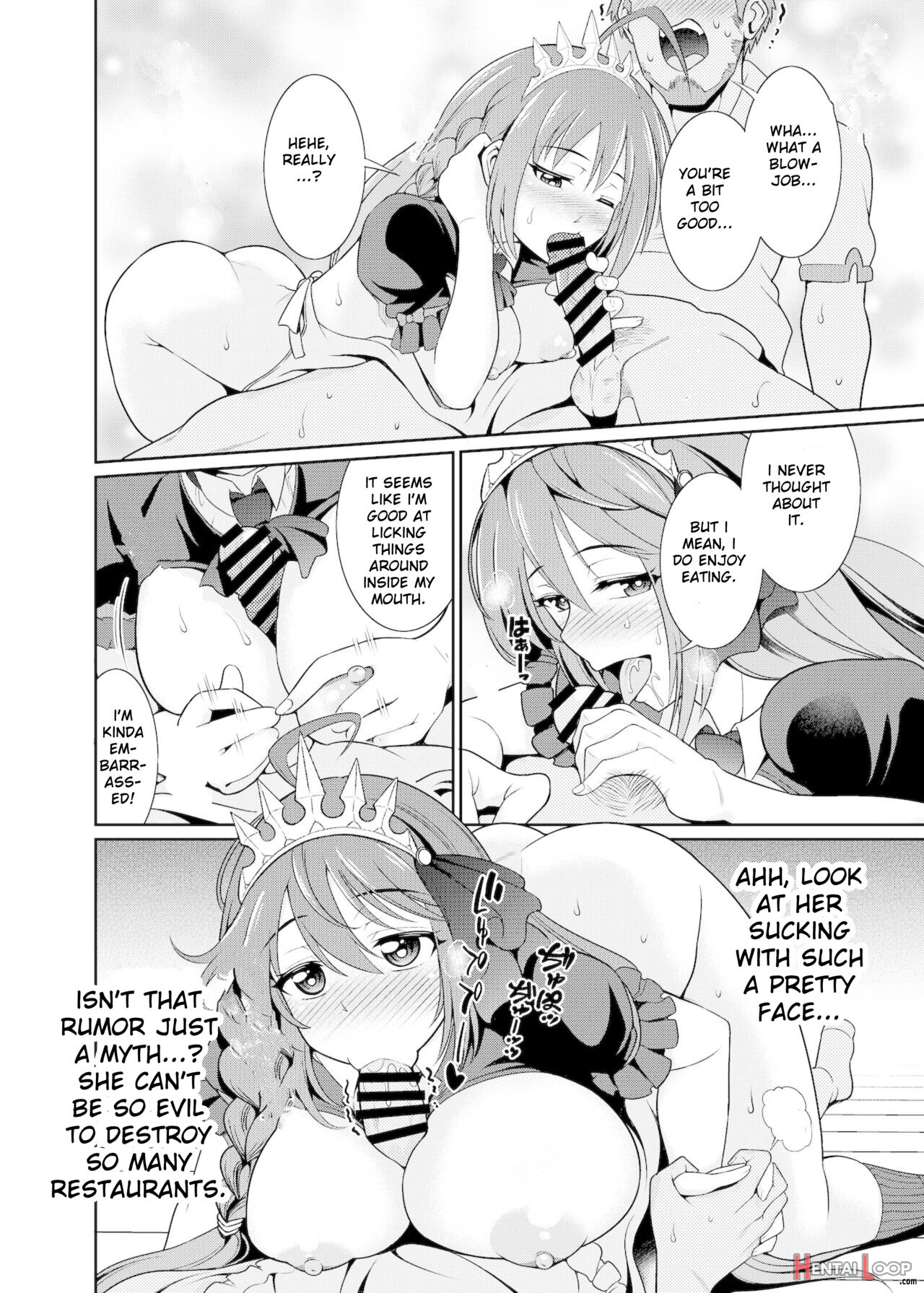 Ee~~ Hameteru Ma Wa Tabehoudai Desu Kaa!? page 13