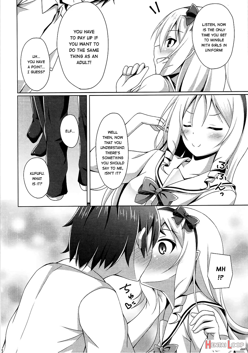 Elf-chan To Cosplay Ecchi page 5