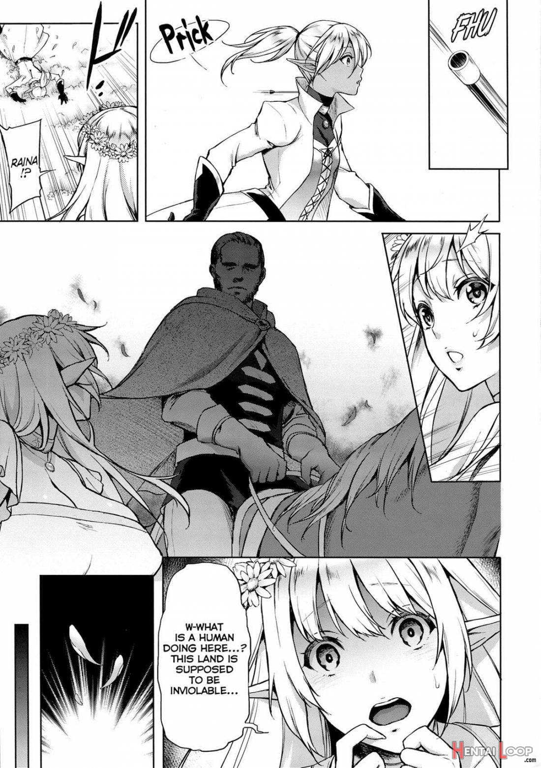 Elf No Hime Wa Kairaku Ni Naku page 6