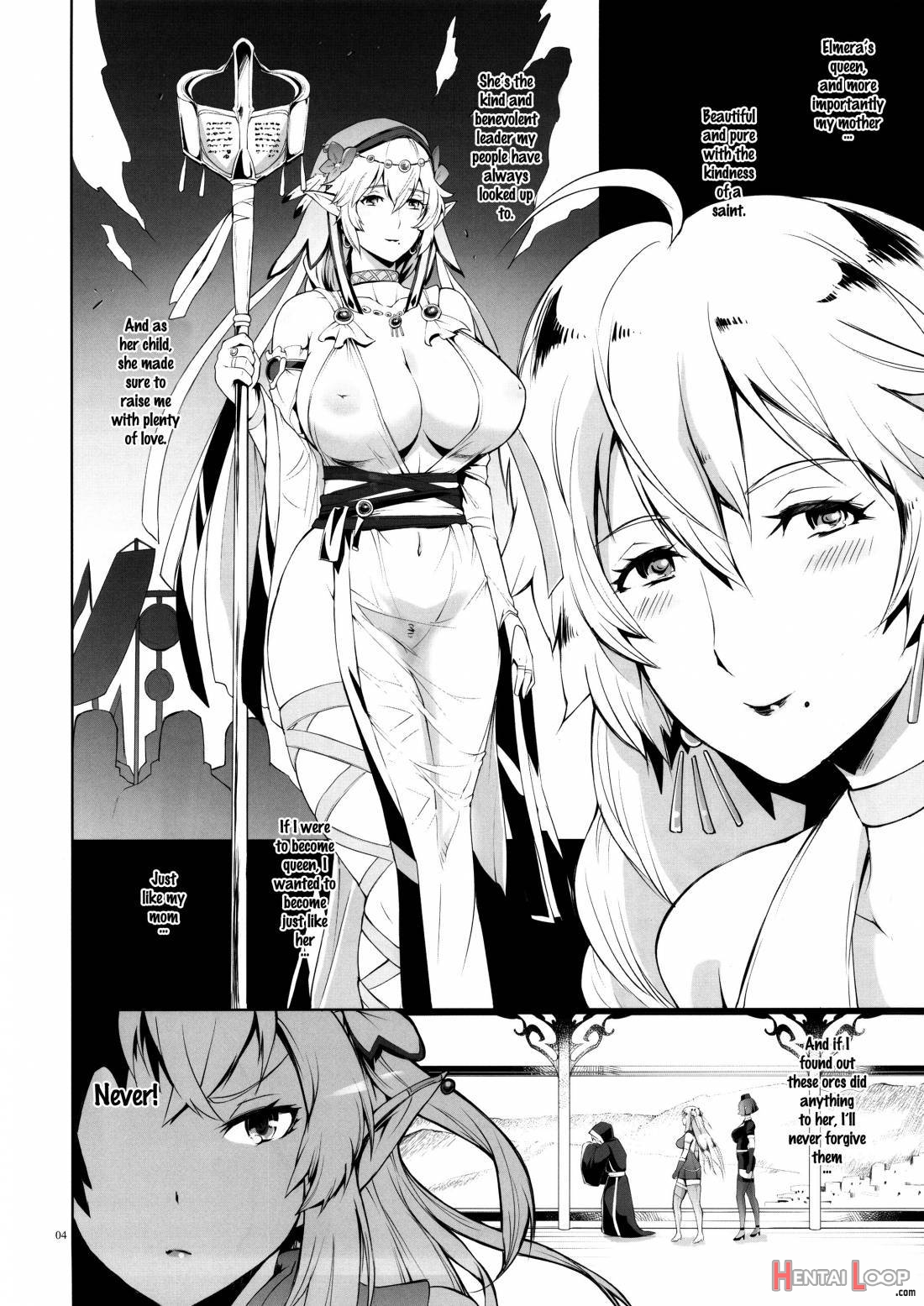 Elf No Watashi Ga Orc Nanka Ni Dereru Hazu Ga Nai page 3