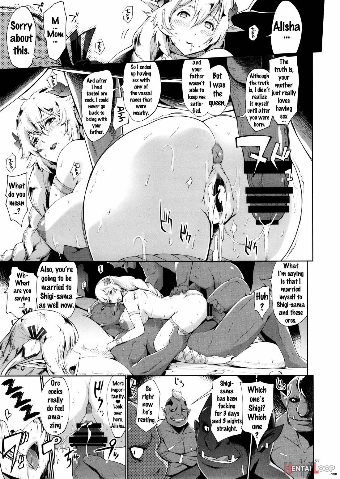 Elf No Watashi Ga Orc Nanka Ni Dereru Hazu Ga Nai page 6