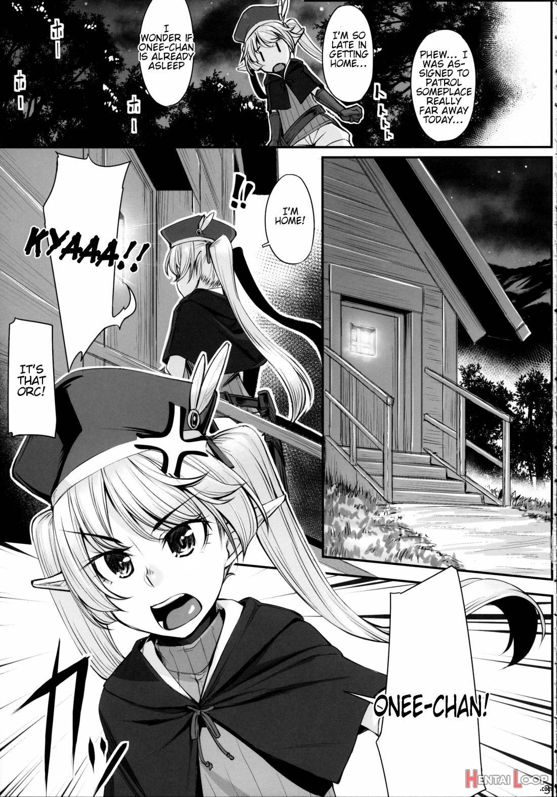 Elf Shimai To Orc-san page 4