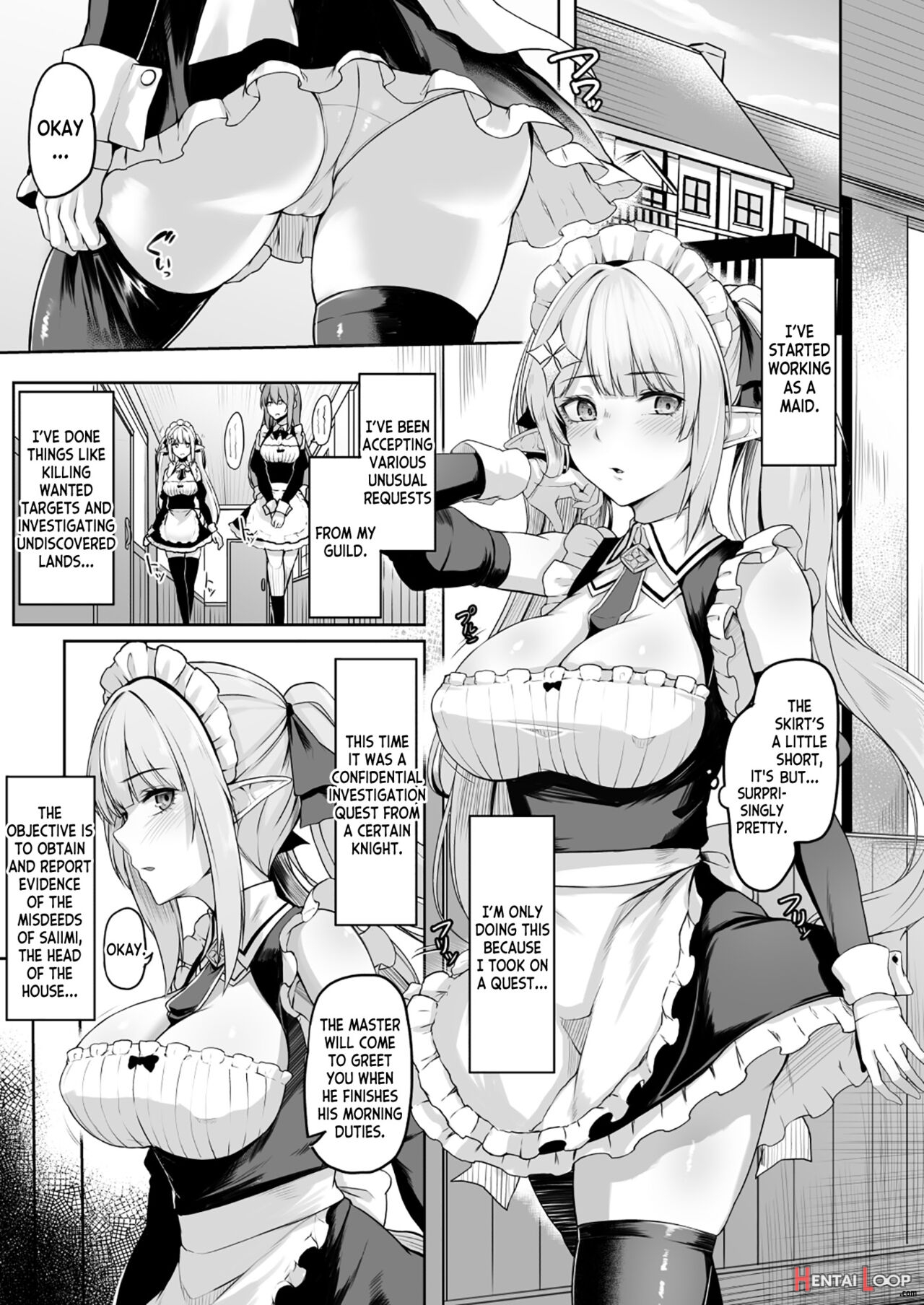 Elfin Quest #maid Saimin Ryoujoku Hen page 2