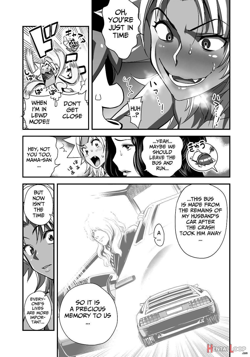 Energy Kyo-ka!! ~bakunyuu Jk. Gachizeme Hatsujouchuu!~ Chou Pinch! Tonda Ero Bus Dai Shissou! Zenra Jousha De Nukitsu Nukaretsu!? page 9