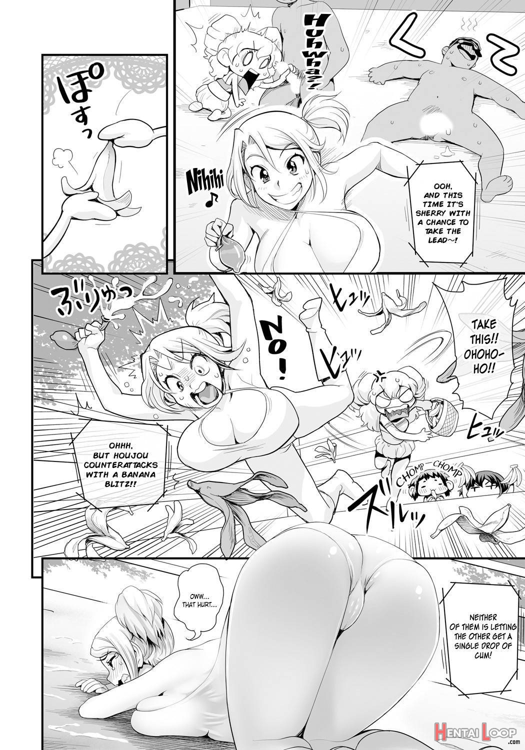 Energy Kyo-ka!! ~bakunyuu Jk. Gachizeme Hatsujouchuu!~ Ex02: Choujou Erowres “leona Vs Sherry”! Sokushaku Fresh Dirty Ranbu!! page 10