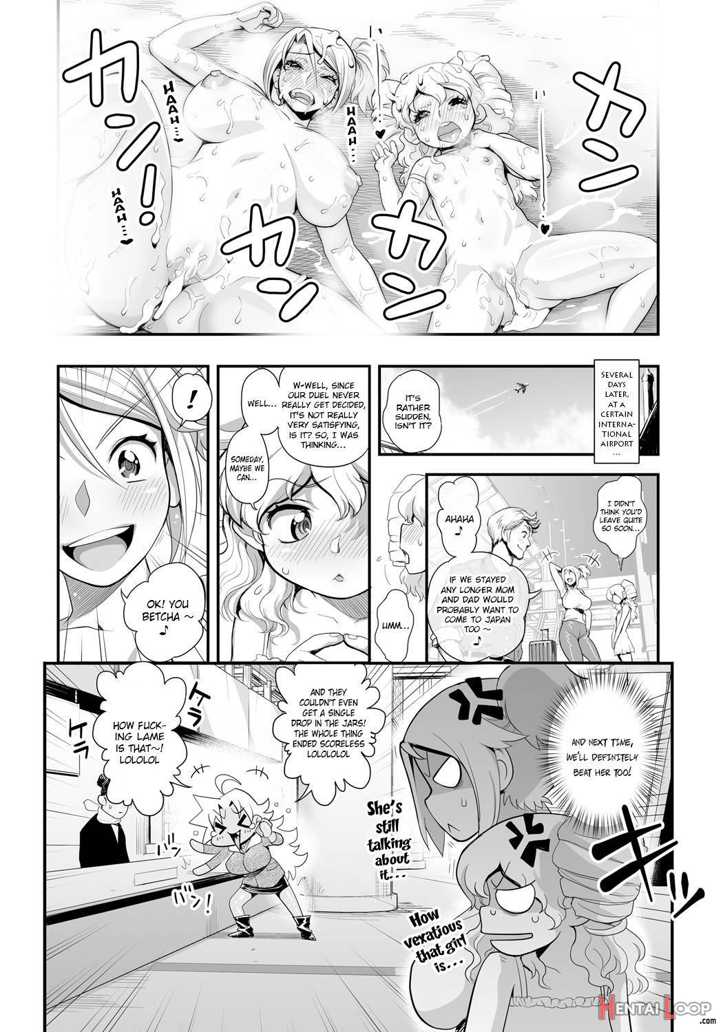 Energy Kyo-ka!! ~bakunyuu Jk. Gachizeme Hatsujouchuu!~ Ex02: Choujou Erowres “leona Vs Sherry”! Sokushaku Fresh Dirty Ranbu!! page 18