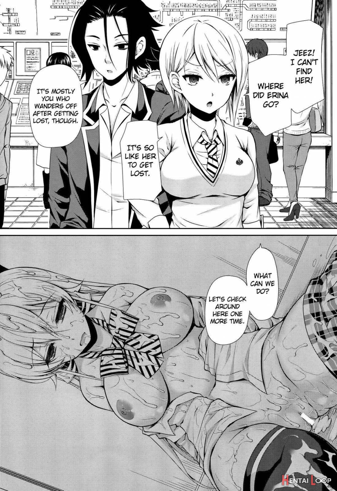 Erina-sama Chikan Densha page 22